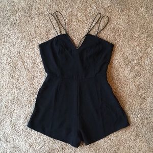 Elegant black romper
